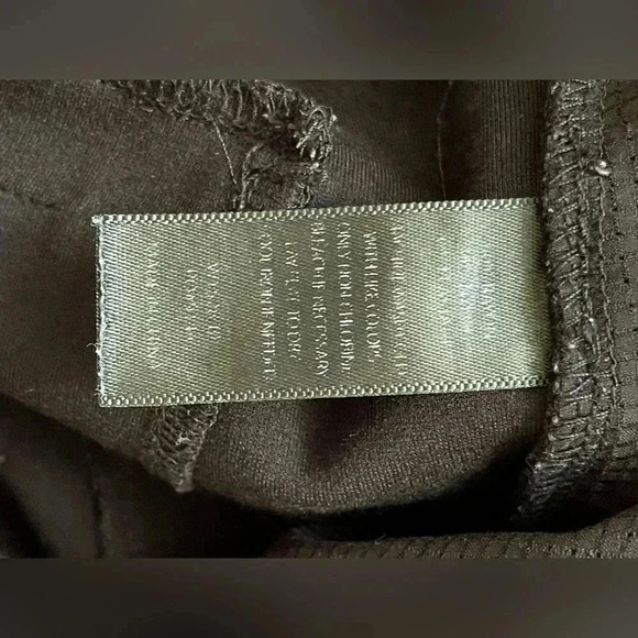 BETABRAND | Faux Belt Loop Black Pants | L | - Picture 7 of 13